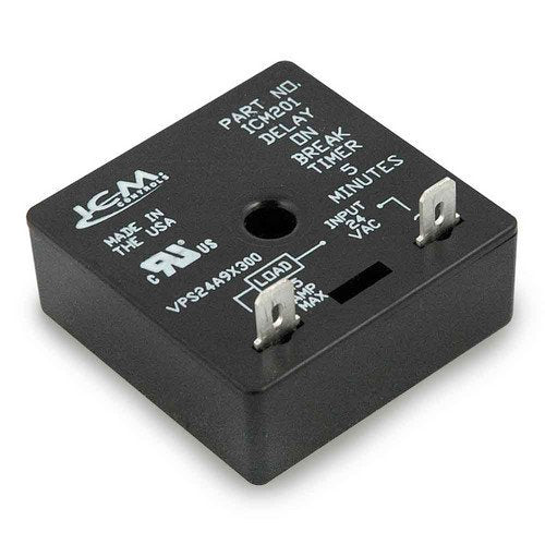 ICM Controls ICM201 Delay-On-Make Timer 18-30 VAC 5-Minute Fixed