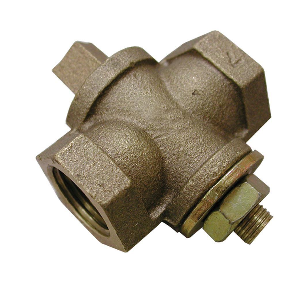 Jones Stephens G18125 1-1/4 in. Cast Bronze Threaded Gas Ball Valve