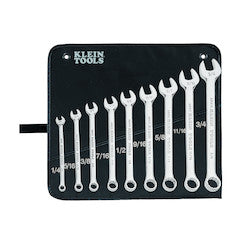 Klein 68402 Combination Wrench Set, 9-Piece