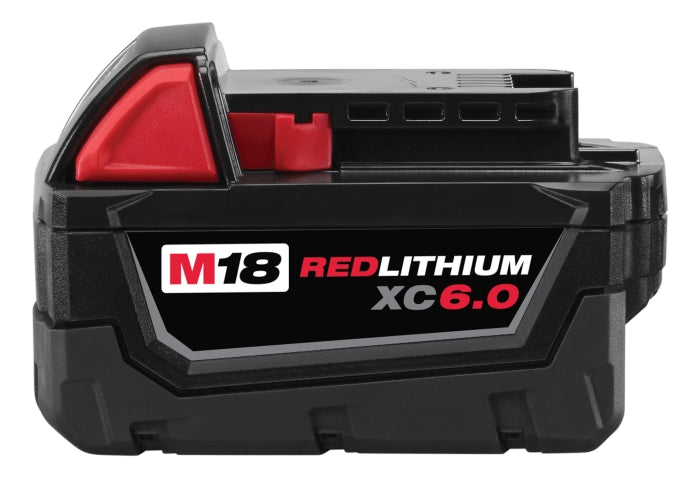 Milwaukee Tool 48-11-1860 M18 REDLITHIUM XC 6.0Ah Extended Capacity Battery Pack