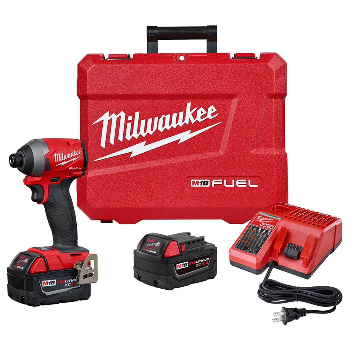 Milwaukee 2853-22 M18 FUEL 1/4 in. Hex Impact Driver XC Kit