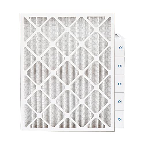 Pamlico Air 21208-041620 MERV 8 Pleated HVAC AC Furnace 4'' Air Filters (6 Count) Replacement MPN