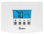 Robertshaw RS5220 Programmable Thermostat Up to 2H/2C 24 VAC with Battery