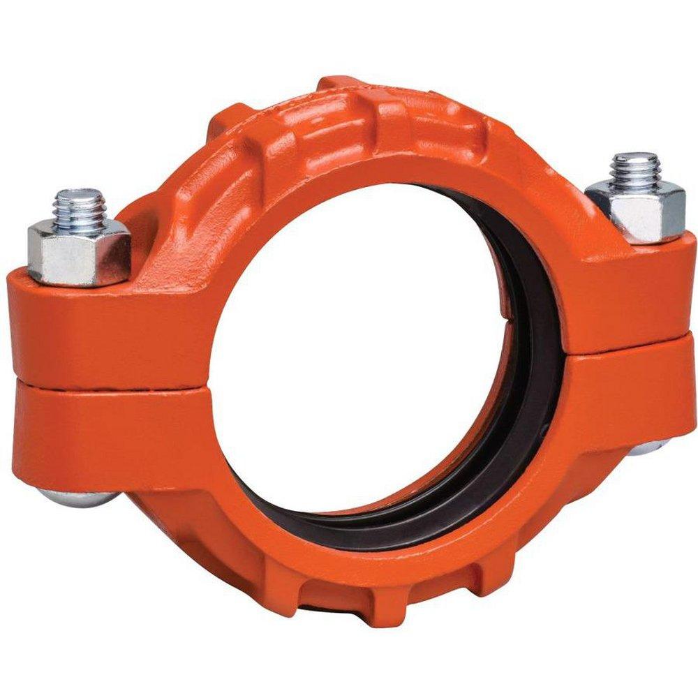 Victaulic L020077PT0 FireLock Style 77 2 in Orange Enamel and Painted Grooved Coupling