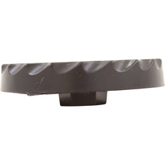 Waterway Plastics 662-3011 Knob Waterway F.A.S 1 Scalloped Black