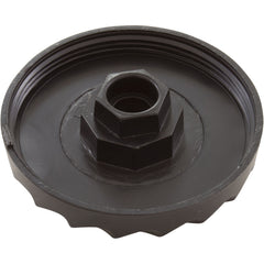 Waterway Plastics 662-3011 Knob Waterway F.A.S 1 Scalloped Black