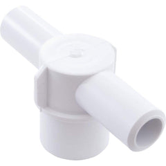 Waterway Plastics 413-1920 Barb Tee, 3/4 Smooth Barb x 3/4 Smooth Barb x 1 Spigot