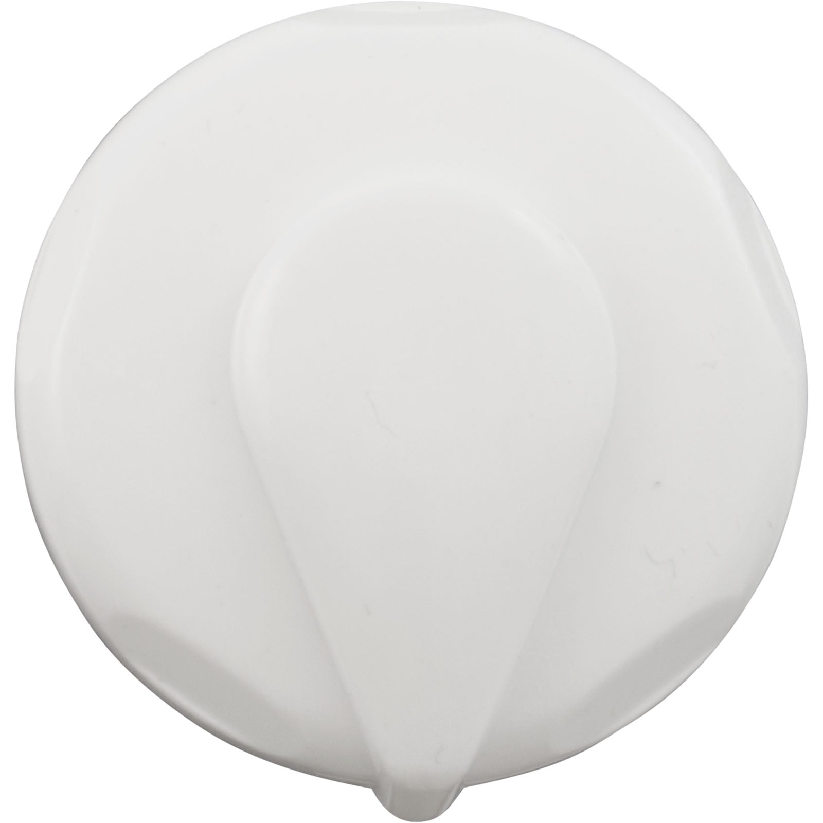 Custom Molded Products 25099-000-000 Air Ctrl, CMP, Mini, 1-1/8hs, 1-11/16dia, Cresent, White, 1/2