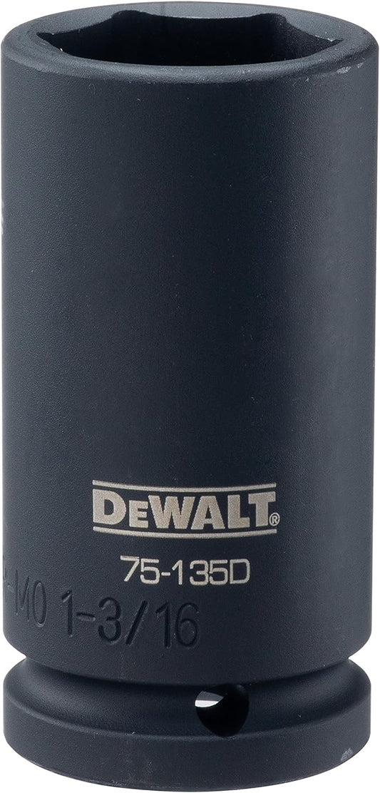 DEWALT DWMT75135B 3/4 Drive Deep Impact Socket 1-3/16 SAE