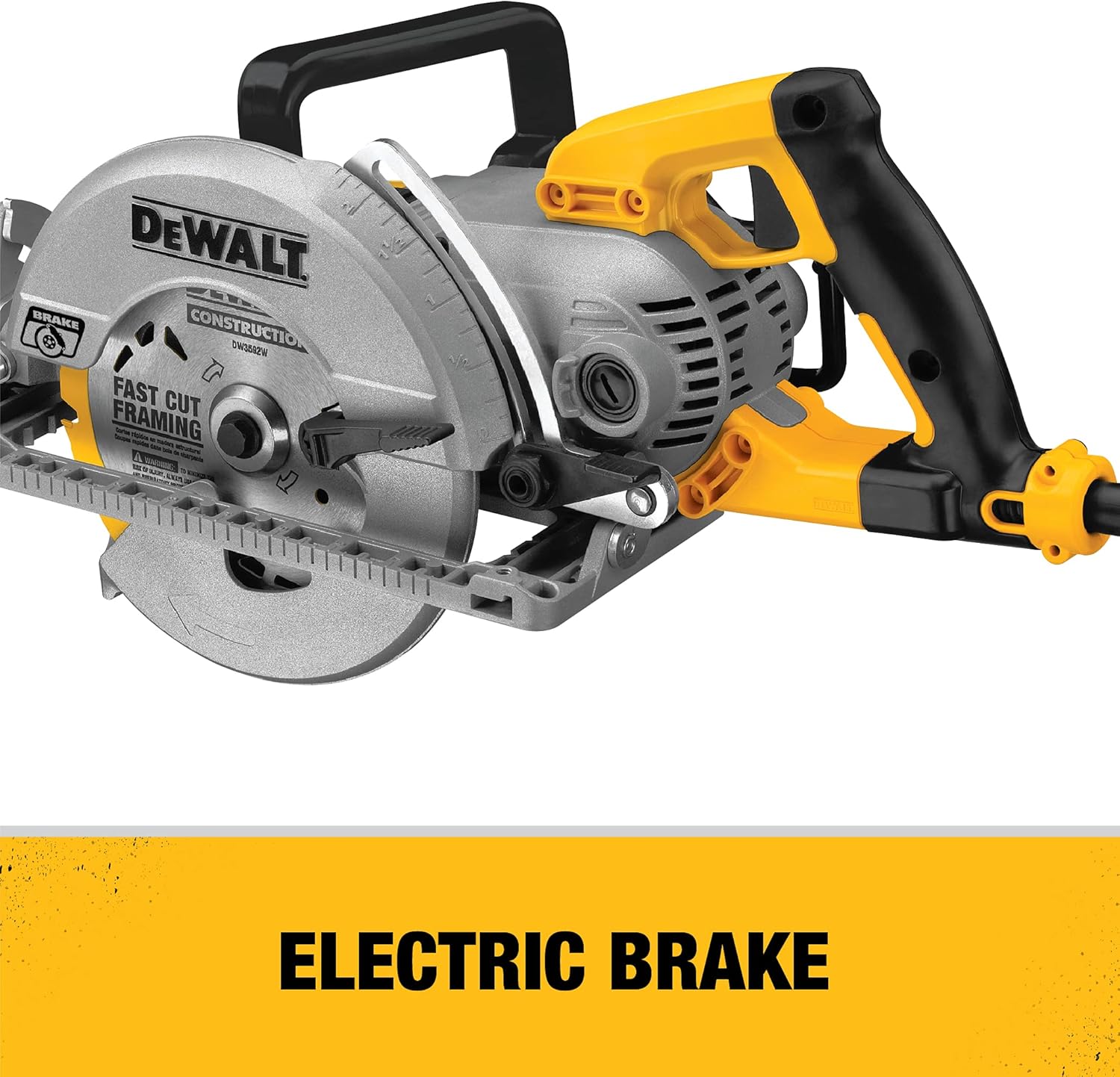 DEWALT DWS535B 7-1/4-Inch Circular Saw, 15-Amp, Worm Drive, Corded