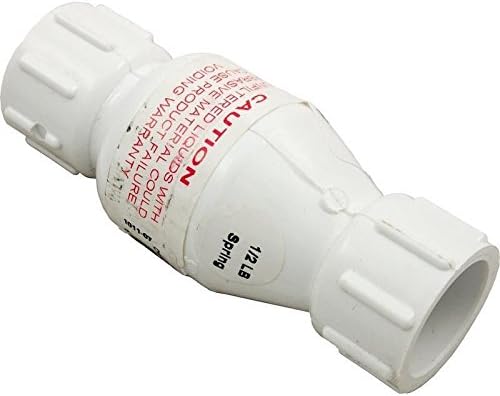 Flo Control 101107 0.75 Slip 0.5-lb Spring Pool & Spa Check Valve