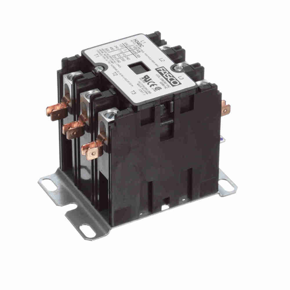 Fasco H340C Definite Purpose Contactor 240 Amps 3 Poles