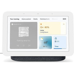 Google GA01892-US Nest Hub Smart Display with Google Assistant, 2nd Generation, Charcoal