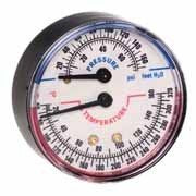 Honeywell TDV-040 Tridicator Pressure Temperature Gauge 1/2 NPT Connection