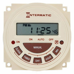 Intermatic PB374E 7-Day 240V Electronic Panel Mount Timer