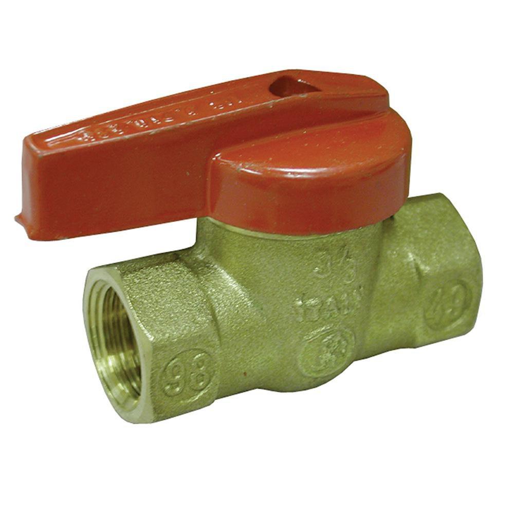 Jones Stephens B64200 2 in. Forged Brass FIPT Lever Handle Gas Ball Valve