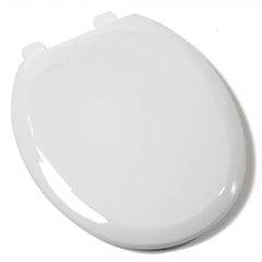 Jones Stephens C1606S00 Comfort Round Closed Front with Cover Toilet Seat in White