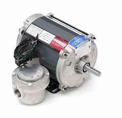 Marathon Electric MG646 Marathon G646 56 Frame TENV Explosion Proof Division 1: Class I and ll, Group C, D, F and G Hazardous Duty Motor, 1/4 hp, 1800 RPM, 208-230/460 VAC, 3 Phase, 1 Speed