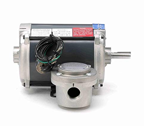 Marathon Electric MG646 Marathon G646 56 Frame TENV Explosion Proof Division 1: Class I and ll, Group C, D, F and G Hazardous Duty Motor, 1/4 hp, 1800 RPM, 208-230/460 VAC, 3 Phase, 1 Speed