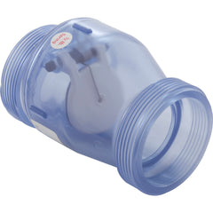 Magic Plastics 0823-15RTC Check Valve 1-1/2 Fine Thd 1/2lb Clear