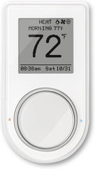 LUX GEO-WH Wi-Fi Thermostat, 7-Day Programmable, White