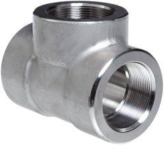 Merit Brass 3406D-12 Tee 3000 lb 3/4 in NPT