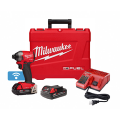 Milwaukee 2857-22CT M18 FUEL 1/4 In. Hex Impact Driver With One Key CP Kit