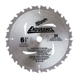 Milwaukee Tool 48-40-4108 6-1/2 Inch 24 Carbide Teeth Circular Saw Blade