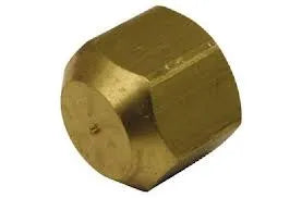 Mueller N5-10 Brass Flare Cap | 5/8