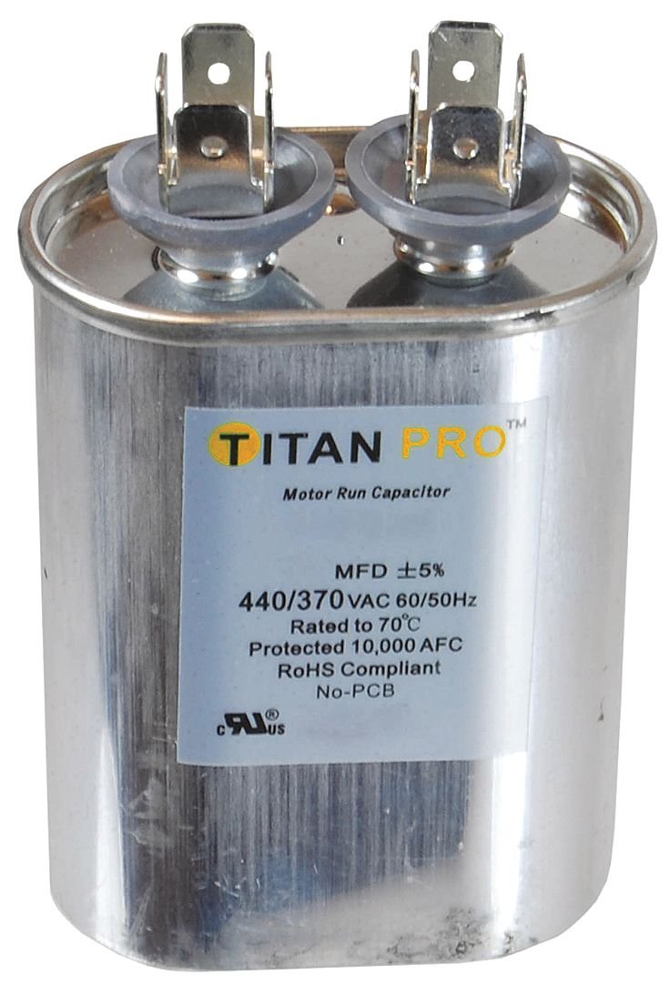 Packard TOCF20 Motor Run Capacitor, 20 MFD, 3-3/16 in. H