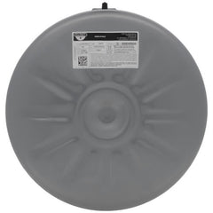 Zilmet ZFT18C Flat 4.8 gal Round Hydronic Tank, 1/2 NPT with Union and Bracket