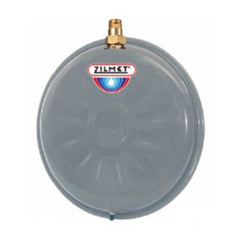 Zilmet ZFT18C Flat 4.8 gal Round Hydronic Tank, 1/2 NPT with Union and Bracket