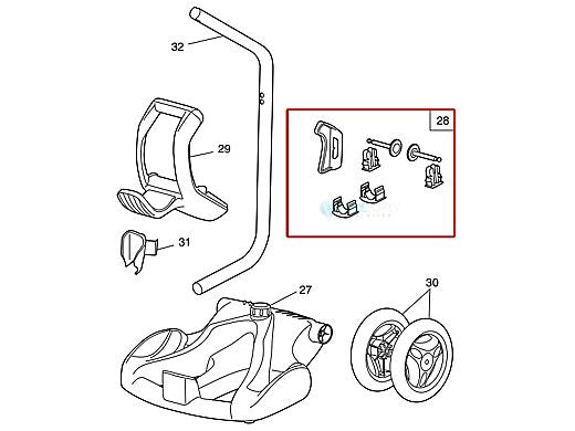 Zodiac R0564900 Caddy Accessories Kit