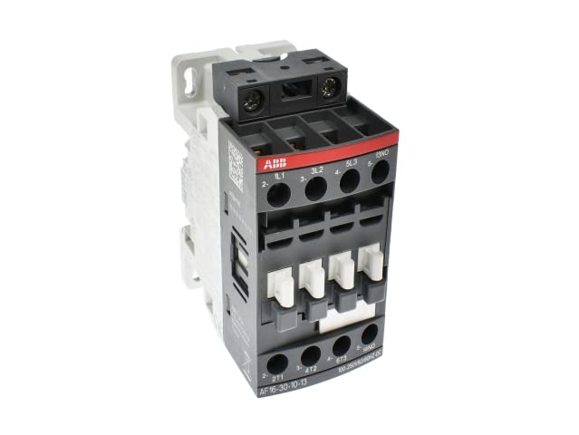 ABB AF16-30-10-13 3 Pole 18 Amps 100-250V AC/DC Coil IEC Rated Contactor