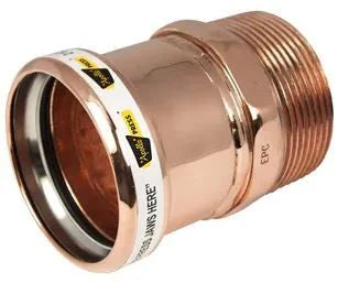 Apollo Valves 10061992 Copper Large Diameter Adapter 4 in. Press x MPT