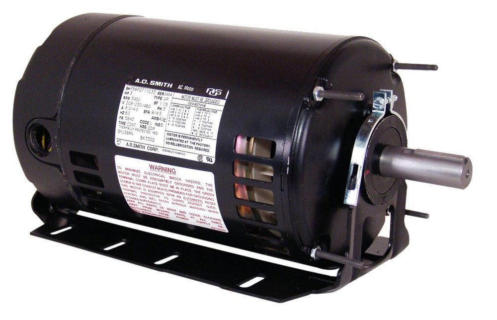 Century BK3202L Motor 3 Phase 2 HP 3450 RPM 200-230/460V