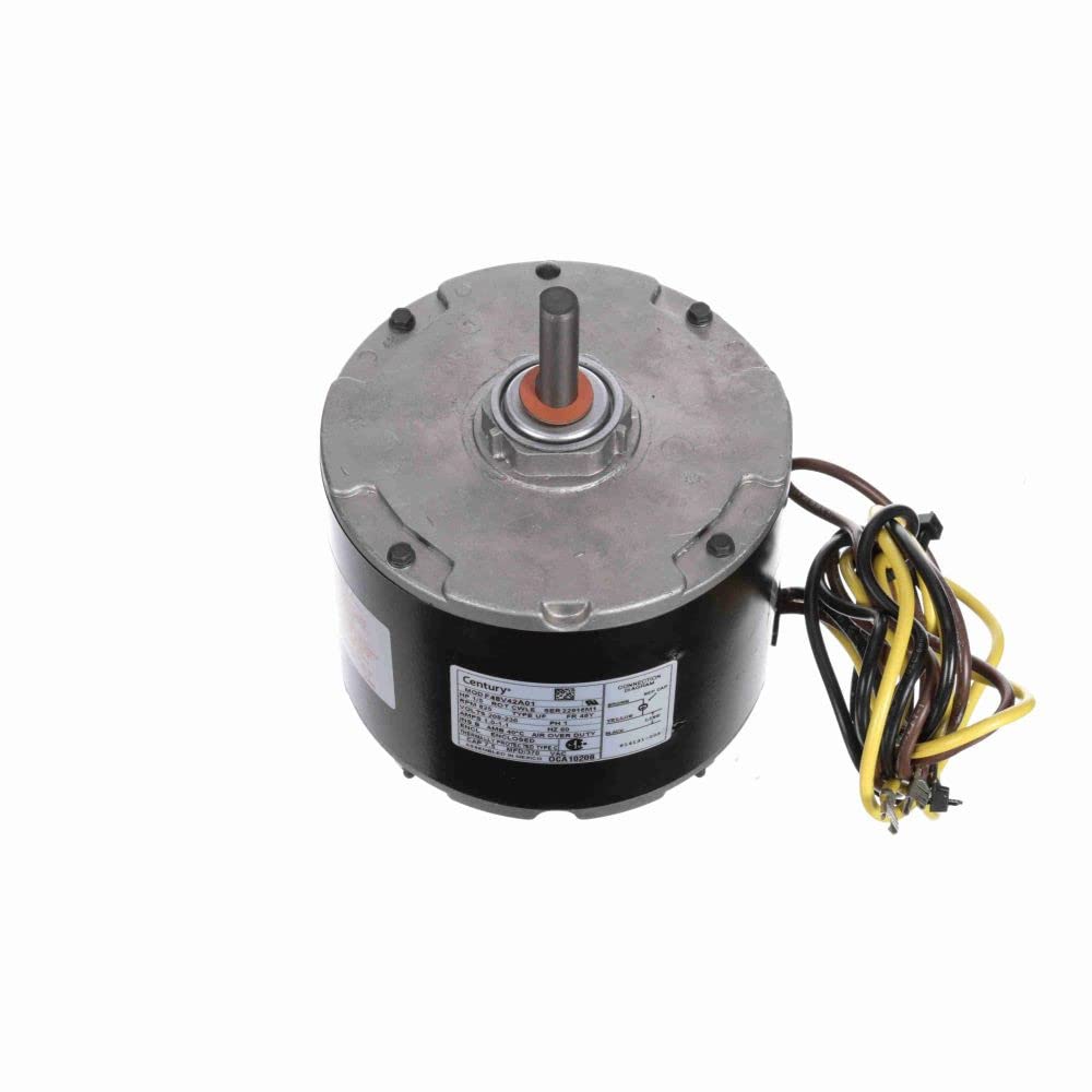 Century OCA10208 Motor PSC 1/5 HP 825 RPM 208-230V 48Y TENV