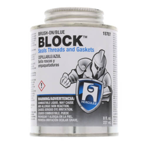 Hercules 15707 Block Thread and Gasket Sealant 0.5 pt Can