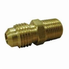 Jones Stephens F40076 Brass 45 Degree Reducing Half Union 5/8 x 1/2 inch Flare x MIP