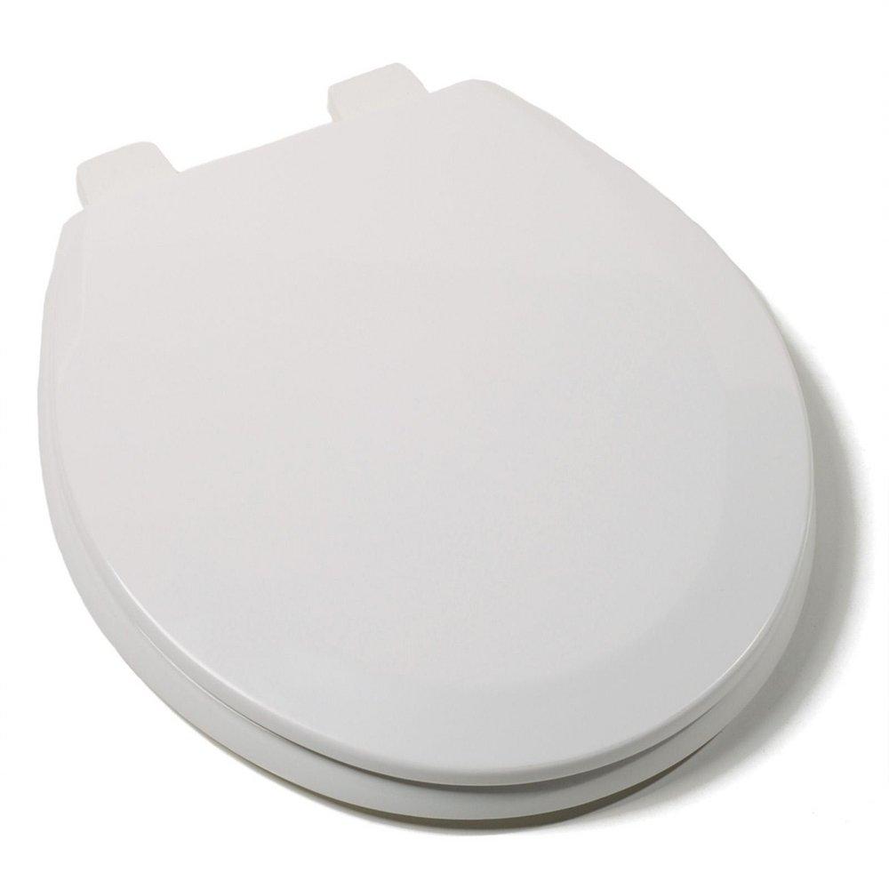 Jones Stephens C023WD00 Comfort Round Closed Front With Cover Toilet Seat White