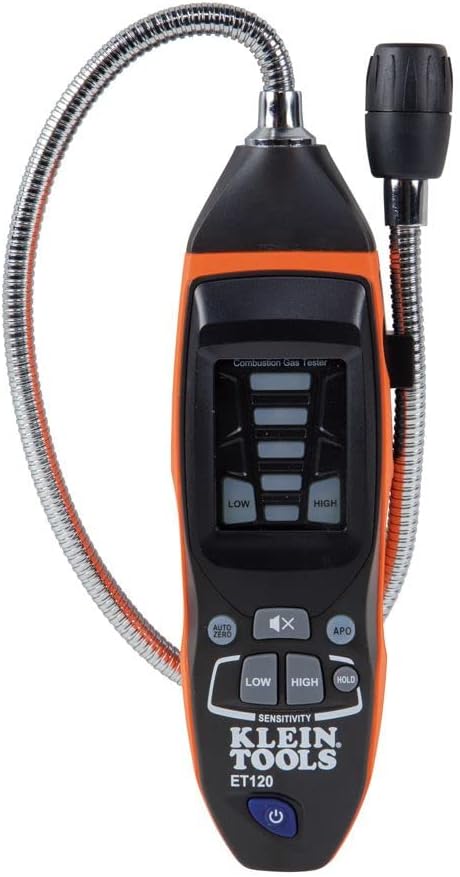 Klein ET120 Combustible Gas Leak Detector 18-Inch Gooseneck