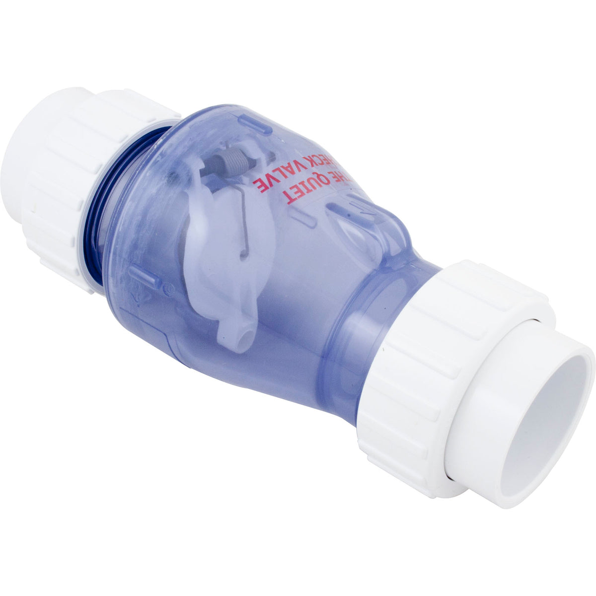 Magic Plastics 0823-20C Check Valve 2 Slip Union Clear