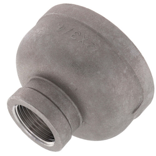 Merit Brass K412-3212 Stainless Steel Reducing Coupling 2 x 3/4 FNPT