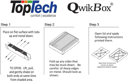 TopTech TT-FM-2020 QB OEM Replacement Filter QwikBox