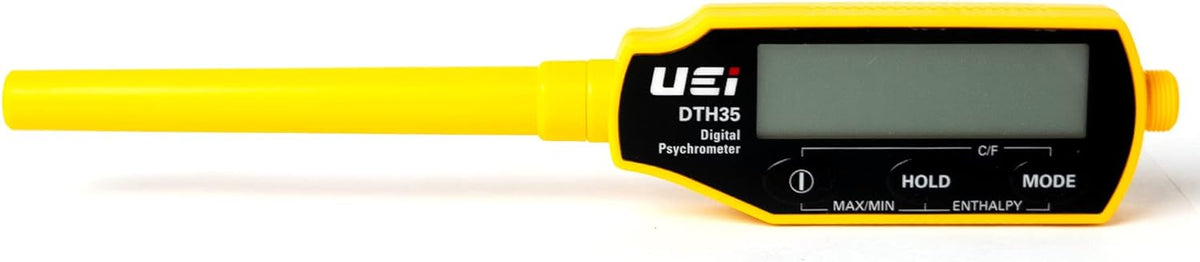 UEi DTH35 Digital HVAC Psychrometer Thermo-Hygrometer, Portable Relative Humidity Meter