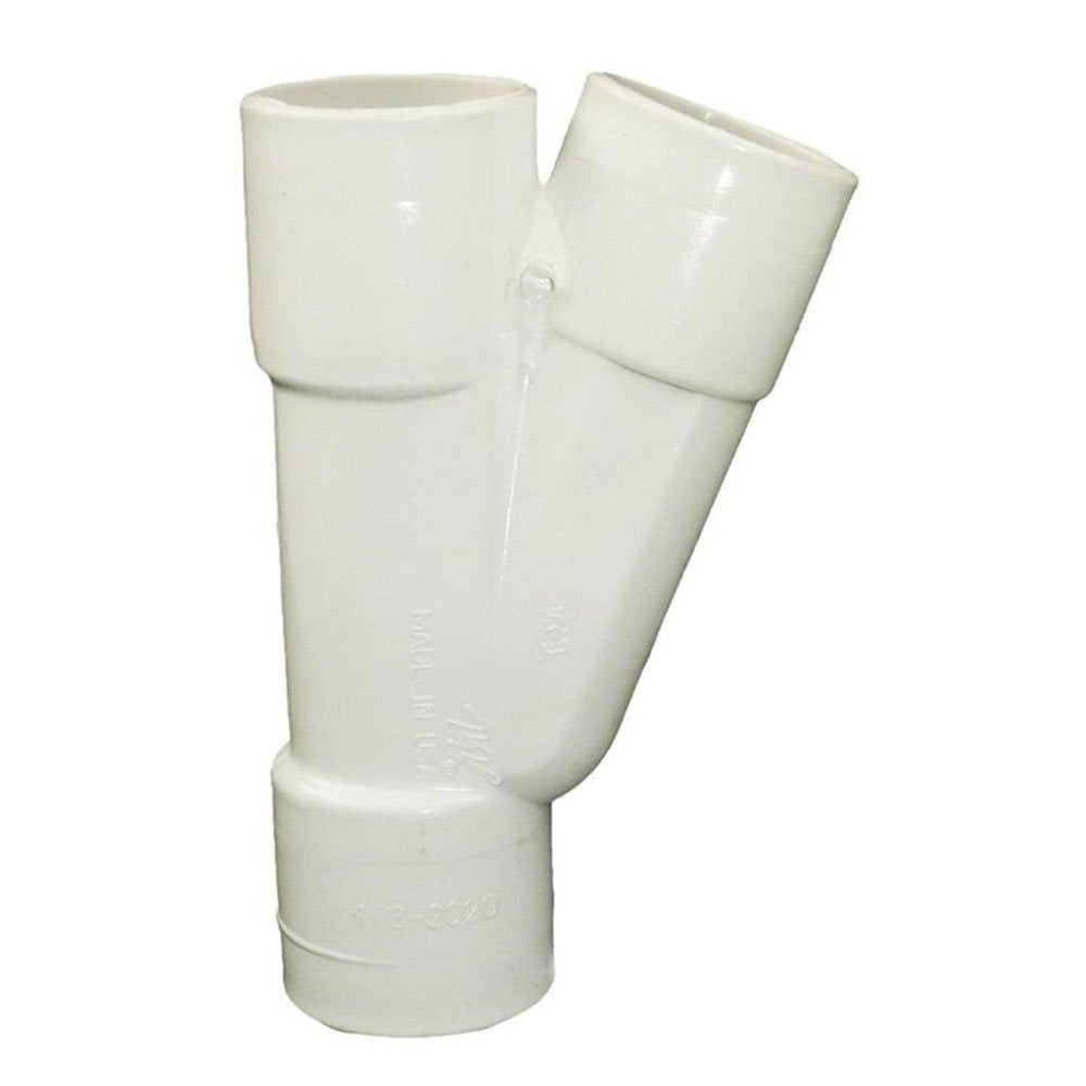 Waterway 413-2020 Wye 22.5 Degree 1S X 1S X 1S PVC Fittings