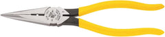 Klein Tools D203-8N Long Nose Side-Cutting Pliers with Stripping 8-Inch