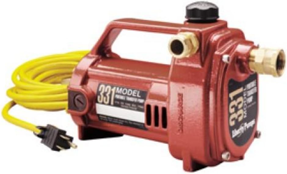 Liberty Pumps 331 Portable Transfer Pump 0.5 HP (One-Size) REPLACEMENT MPN