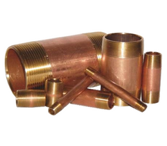 MATCO-NORCA NBR0612 1-1/4 x 12 in. Brass Nipple Lead Free