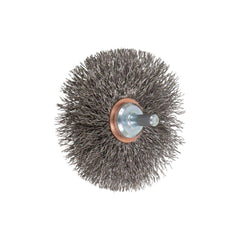 Pferd 82913 3 Crimped Wire Wheel Brush .014 SS Wire 1/4 Shank